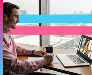 Global remote team collaborating online across countries with Serviap Global.